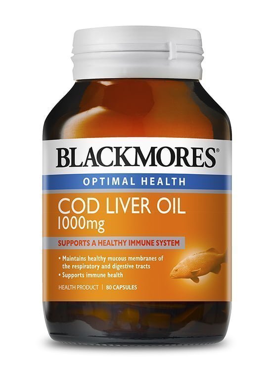 BLACKMORES COD LIVER OIL CAP 80S Buy Online at HPharmacy